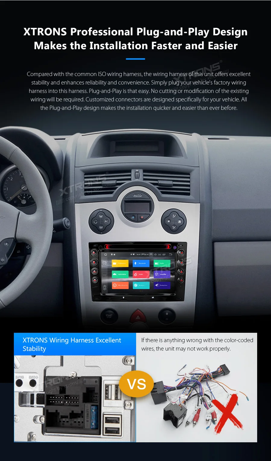 Discount 7" Android 9.0 OS Car DVD Multimedia Navigation GPS Radio for Renault Megane 2002-2009 with External DAB+ Receiver Box Support 6