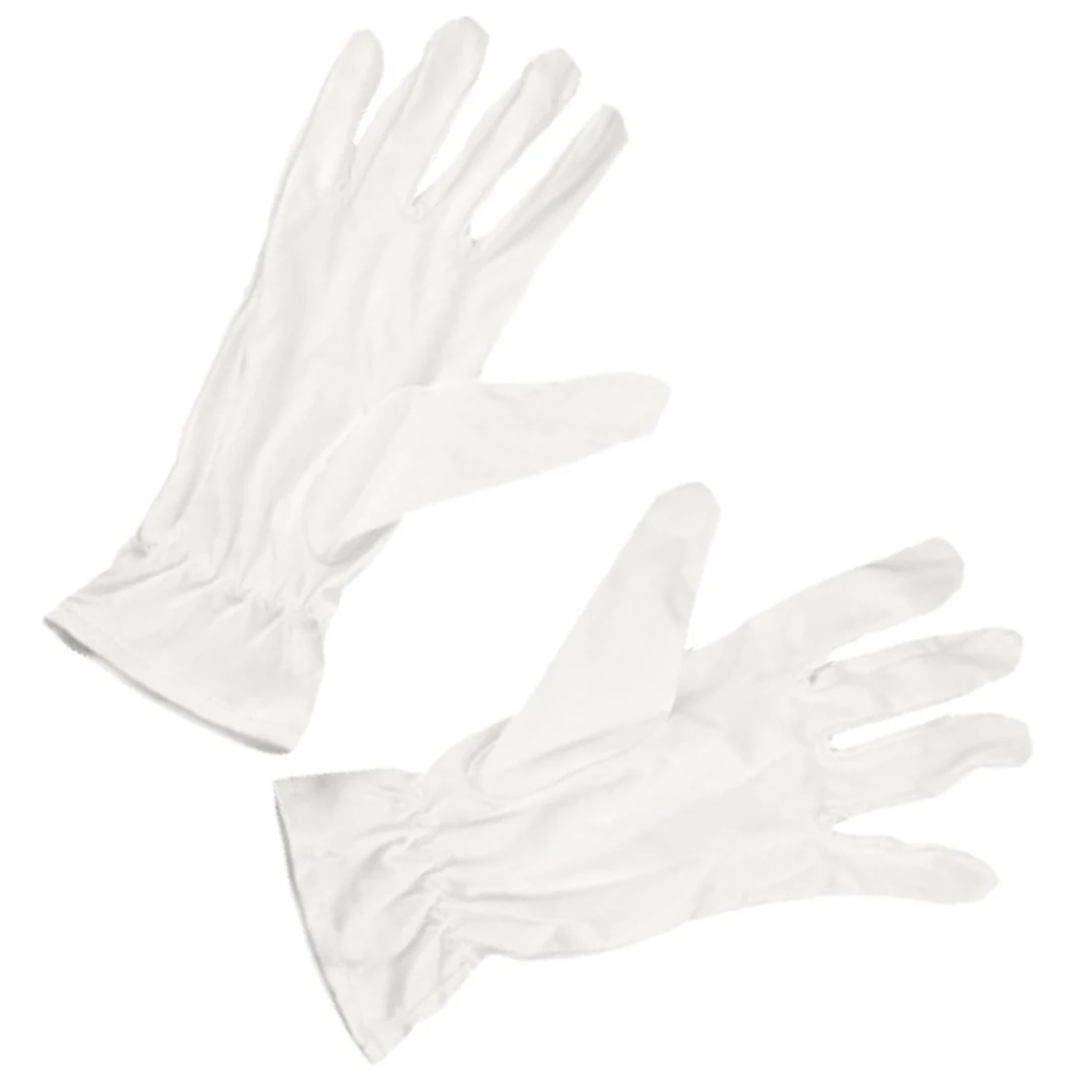 MOOL белые мини-защитные пыленепроницаемые серебряные перчатки для проверки ювелирных изделий