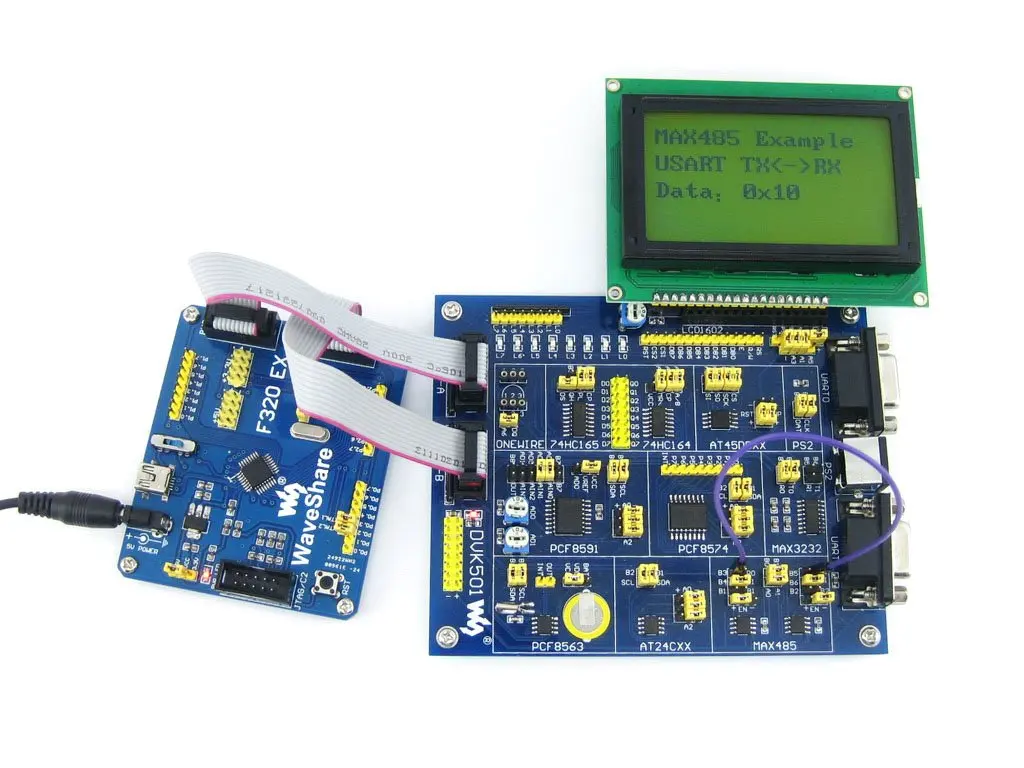 C8051F серия C8051F320 8051 оценочная плата комплект + DVK501 системные инструменты = EX F320