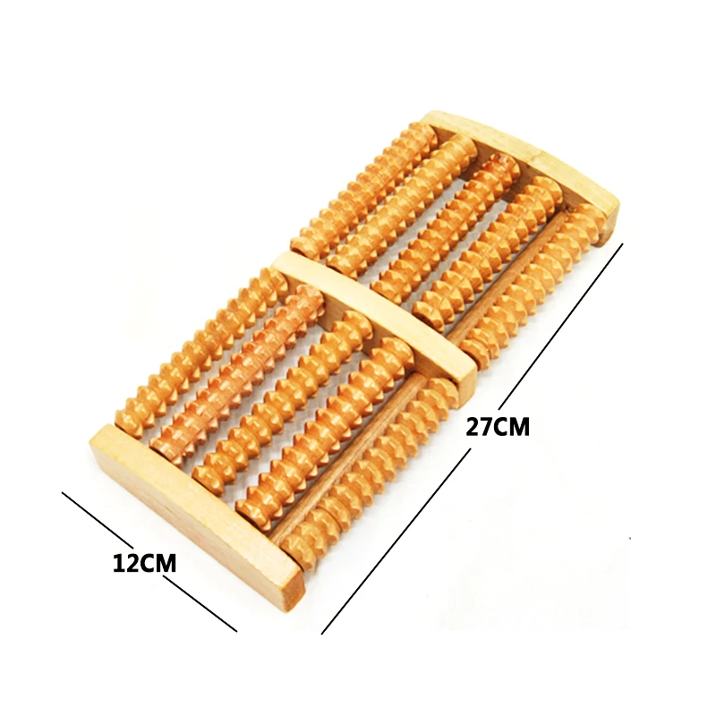 1 шт. высокое качество деревянный роликовый массажер для ног подошвенный фасциит Релаксация спа подарки массаж