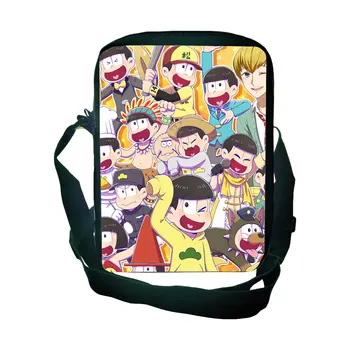 

New Osomatsu-san Kara Choro Ichi Shoulder Bag Men Women Boys Girls Messenger Handbags Children Beautiful Small Flap Phone Bag