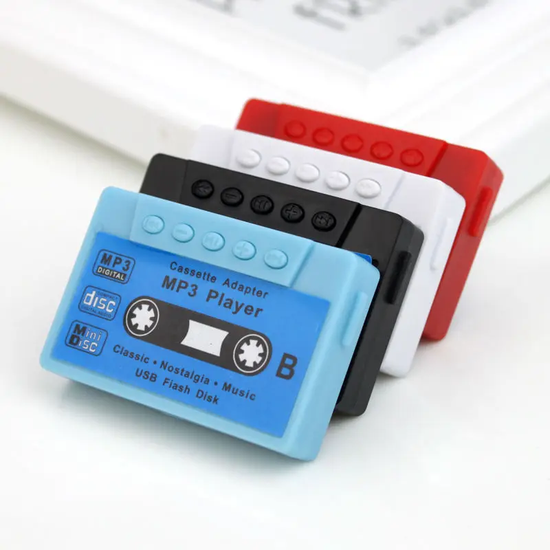 Hot Sell Gift Mini Mp3 Player Portable Music Player Support 32G Micro TF Card Slot (MP3 ONLY) Can Use As USB Flash Dish