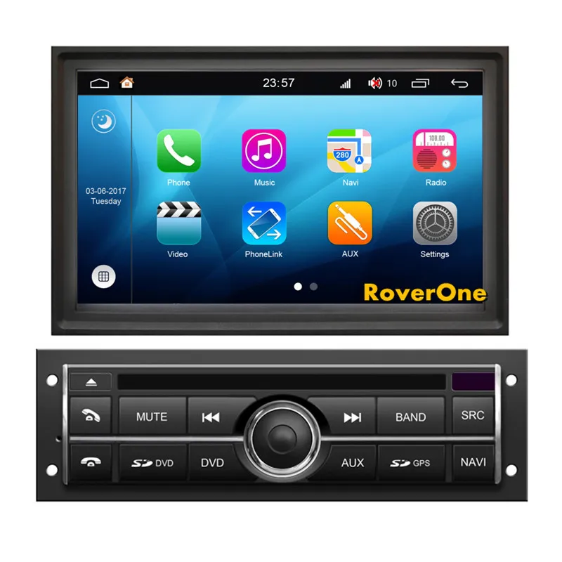 Discount RoverOne Android 8.0 Car Multimedia System For Mitsubishi Triton L200 Pajero Sport Montero Sport Radio Stereo DVD GPS Navigation 5