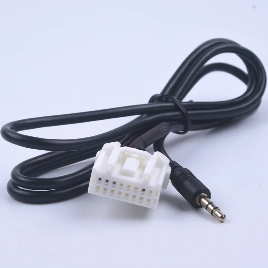 

New Jack AUX Audio MP3 Player Input Adapter Cable For Mazda 6 M6 M3 3.5mm