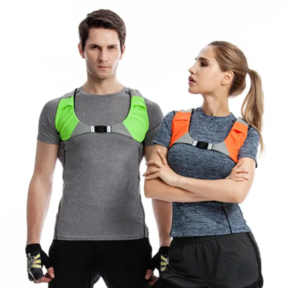 

LumiParty Bicycle Safety LED Light Warning Sports cycling Vest USB Charging Riding Vest for Outdoors Night Running Walking