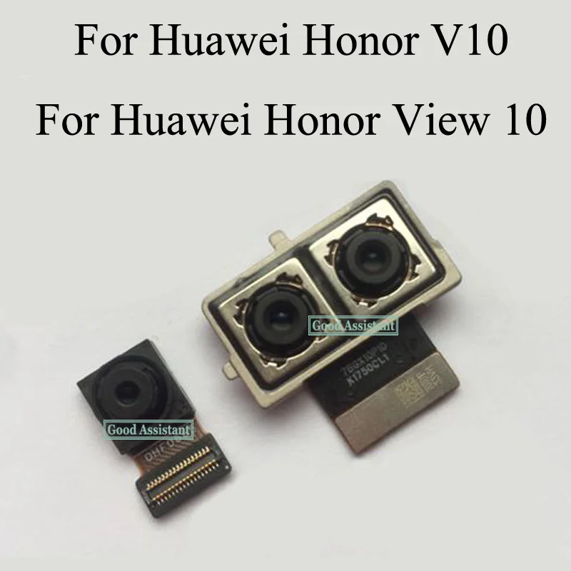 Для huawei Honor V10 BKL-L09 BKL-TL10/Honor View 10 задняя основная задняя большая камера Маленькая фронтальная камера гибкий кабель лента