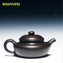 1 шт. высокого качества Аутентичные Исин Чай горшок мастер ручной работы китайский здоровья фиолетовый глина кунг-фу Чай набор Си Ши горшок