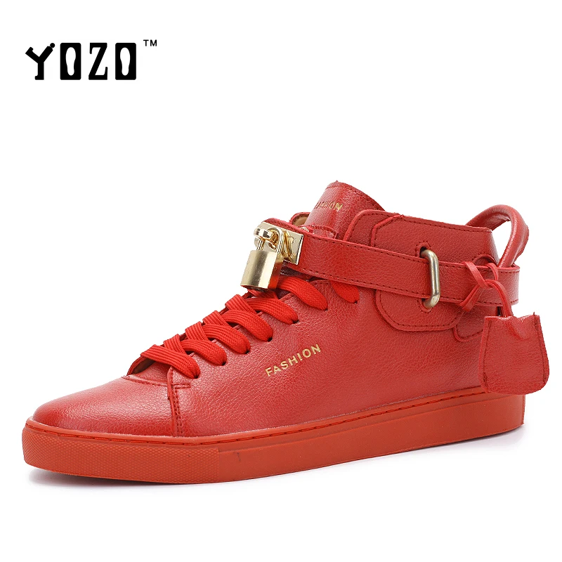 YOZO Unisex Lovers Shoes Fashion Lace Up Round Toe Breathable Casual Shoes Women Flat Shoes Men Luxury Sexy Brand Shoes 2016