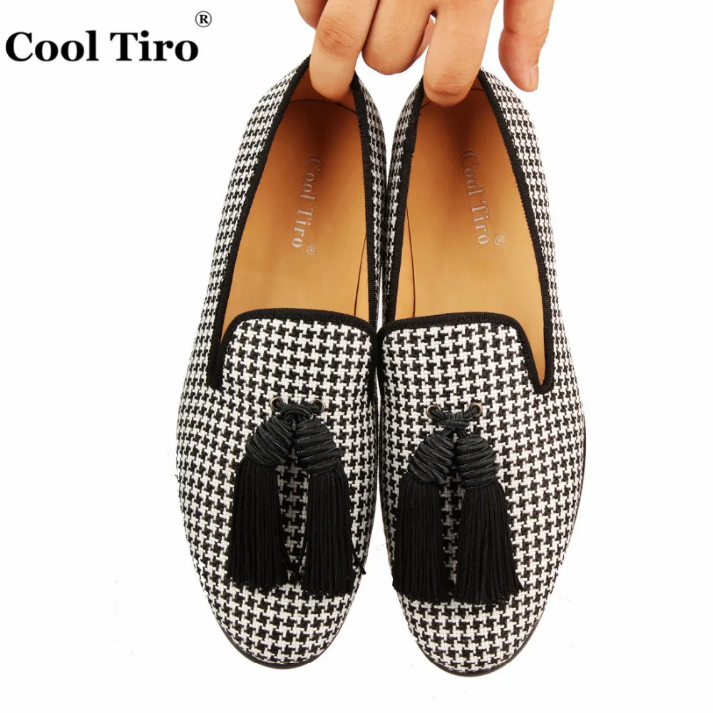 Houndstooth Loafers Shoes (13)