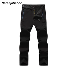 NaranjaSabor 5XL 2019 font b Men s b font Winter Pants Waterproof Jogger s font b