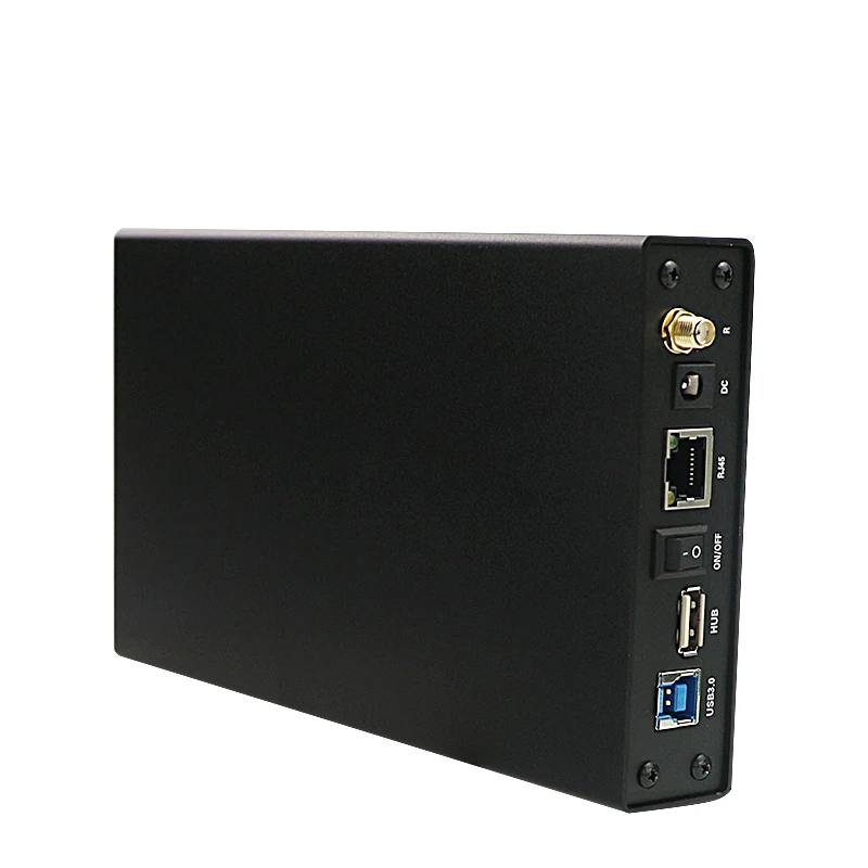 Wifi router sata usb 3.0 hdd nas case Aluminum wifi storage 3.5 inch external hard disk enclosure new arrival brand item | Компьютеры и