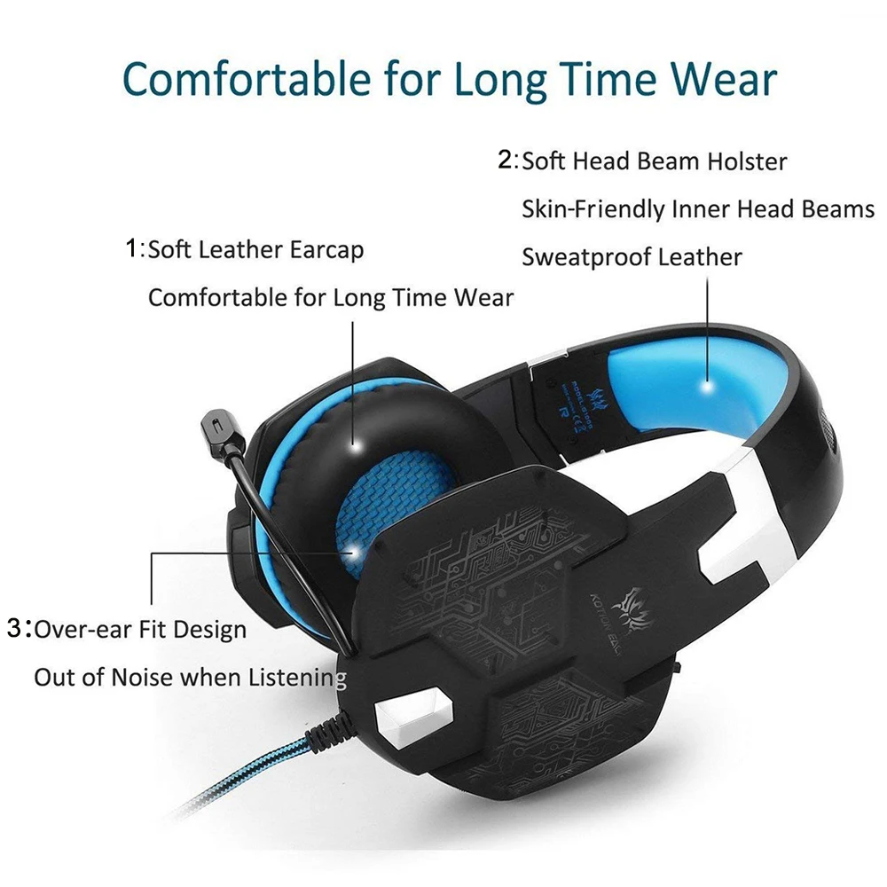 Gaming Bass Stereo Headset  3