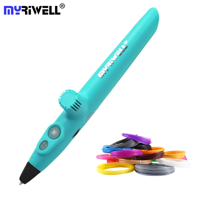 Special Price Myriwell RP-200A DIY 3D Pen,USB Charging 3D Printing Pen,1.75mm PCL Free Filament Creative Toy Gift For Kids Design