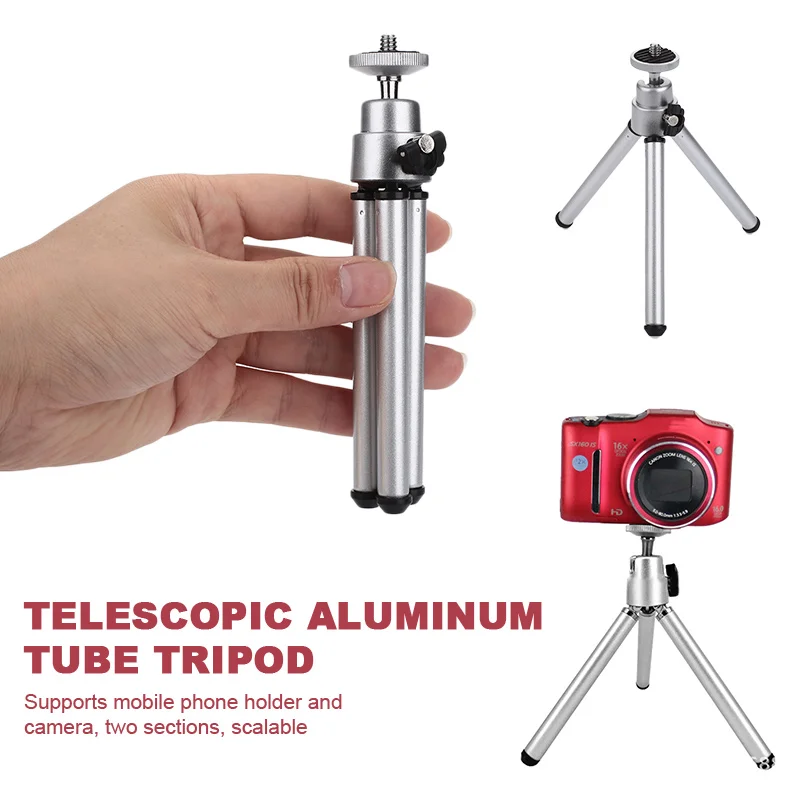 

Mini Tripod 1/4 Thread Mount Mini Desktop Tripod Watch TV tripod adapter