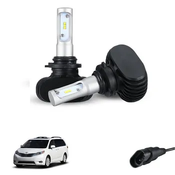 

2PCS Car Bulb 9004 9007 H13 H1 H3 H11 9005 9006 880 881 H27 H4 LED H7 Headlight Replacement Fog Light CSP Lamp 6000K 12V