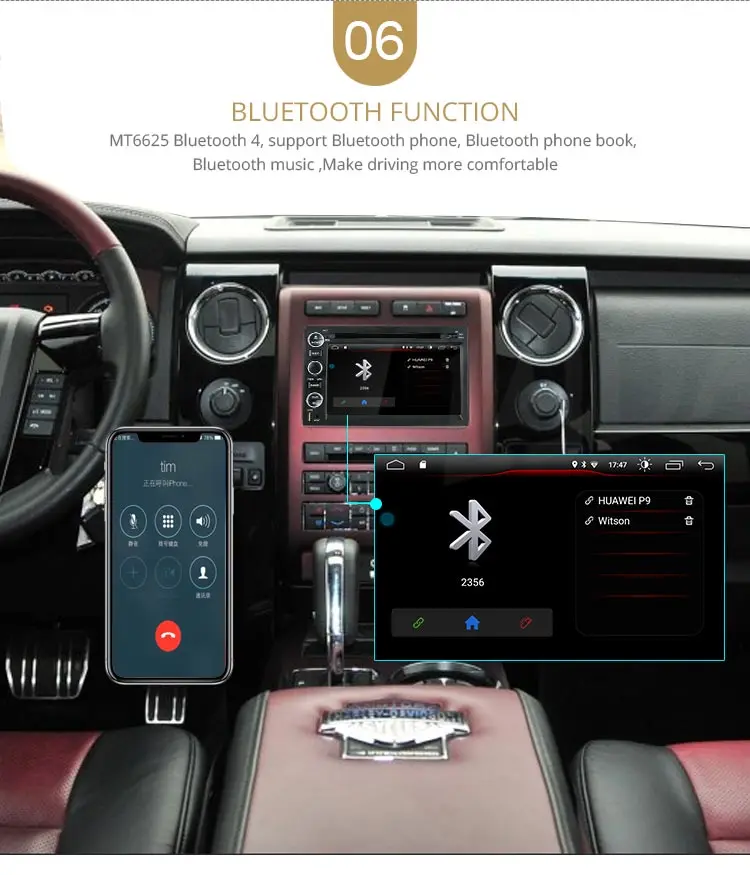 Top LJDA 2 Din Android 9.1 Car Radio For Ford F150 Fusion Escape Edge Multimedia Player Stereo Auto Audio GPS DVD Video IPS Screen 8