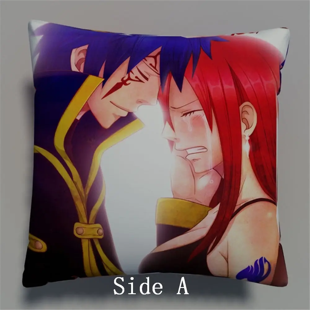 

Suef Anime manga FAIRY TAIL Anime two sided Pillow Cushion Case Cover 638