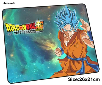 

Dragon Ball mousepad 26x21cm gaming mouse pad big gamer mat thick game computer desk padmouse keyboard locked edge play mats