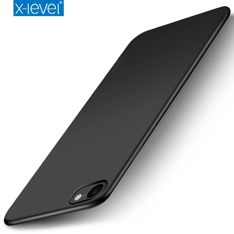 For iPhone 7 8 Case Silicone TPU X-level Full Protection Ultra Thin Matte Touch Phone Plus Cover |