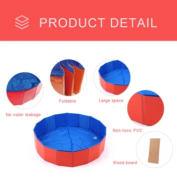 

Foldable Dog Swimming Pool For Pet Bath Pool Collapsible Bathing Tub Pool For Dogs Pet Bath Cat cleaning supplies Pet Pool