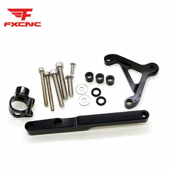 

CNC Finished Aluminum Motorcycles Stabilize Steering Damper Bracket Mount Holder Support For Honda CB1000R CB 1000R 2008 - 2012