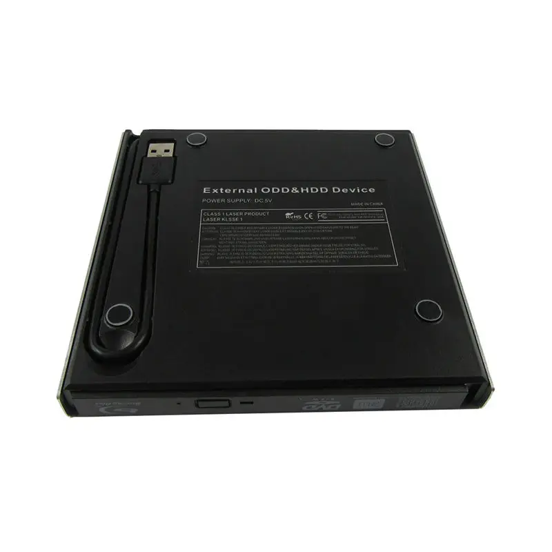 Портативный внешний Dvd привод Usb 3 0 Bluray Player Dvd/Bd Rom Cd/Dvd Rw для Windows 10/Mac Os|Оптические