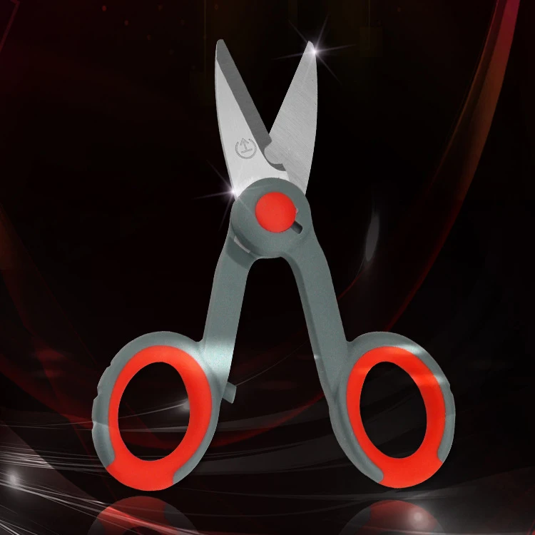 

High quality Fishing scissors Storage Case Braid Line Lure Cutter Mini Fish Use Scissors