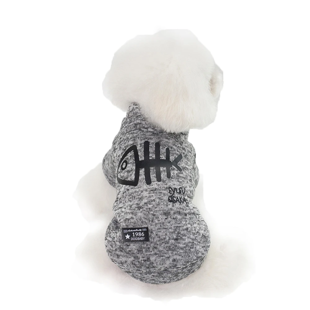 

Fish Pattern Two Legs Pet Dogs Coat New Lovely Fashion Casual Coat Small Puppy Dogs Clothing Size From S To XXL