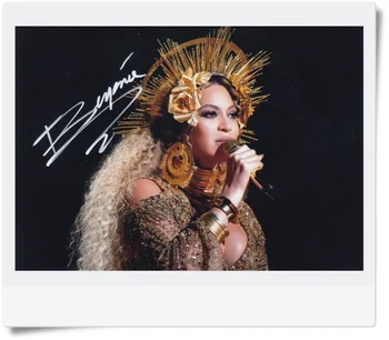 

signed Beyonce autographed photo 7 inches free shipping 092017JJ