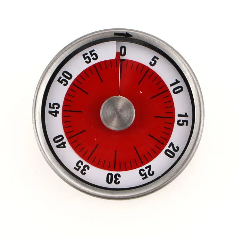 

Interesting Alarm Clock for Kitchen Magnet Mechanical Neddle 60 Min Countdown Alarm Clock Kitchen Decoration Fridge Magnet Decor