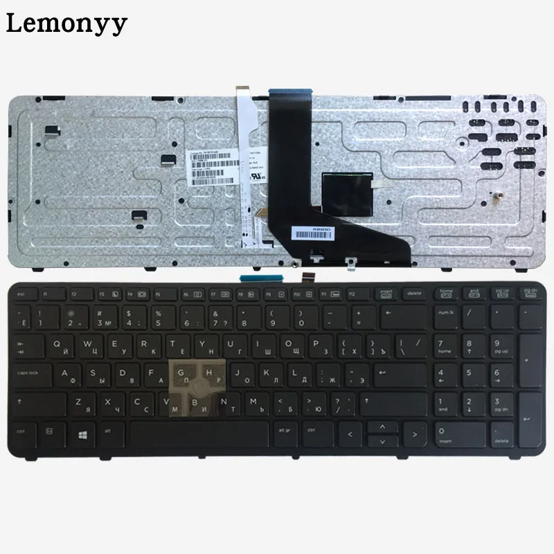  Russian laptop keyboard FOR HP for ZBOOK 15 17 G1 G2 PK130TK1A00 SK7123BL with backlight/Pointer 73
