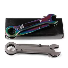 Outdoor multi-function EDC tool, high hardness stainless steel survival field self-defense wrench tool Outdoor multi-function EDC tool, high hardness stainless steel survival field self-defense wrench tool