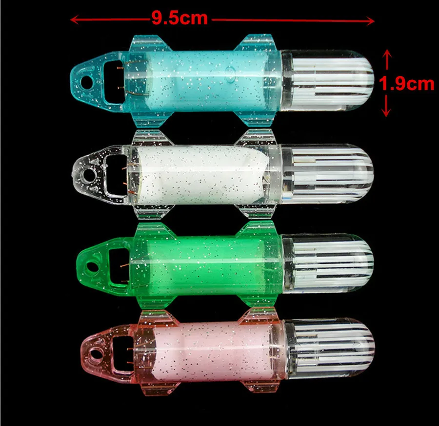 

Deep Drop Underwater Fish Flash Attracting Indicator Lure LED Fishing Flash Light Bait Hard Lures Baits