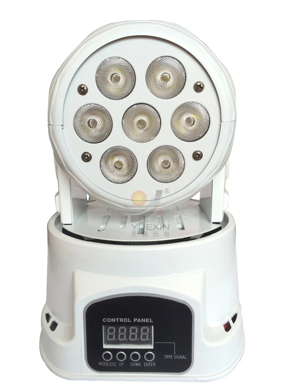 

7 X 10W RGBW Led Mini moving head light for Disco Light party
