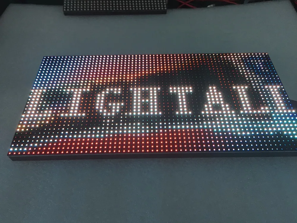 P10 для помещений 320x160 мм 32x16 пикселей SMD3528 1/8 сканирование RGB полноцветный
