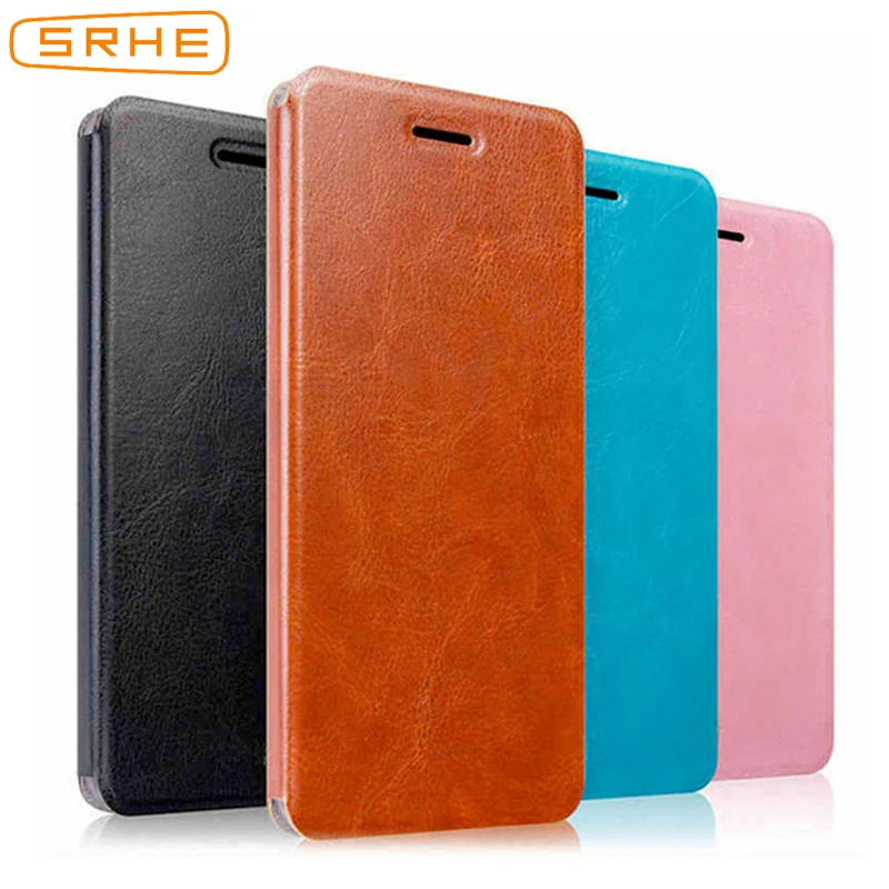 SRHE For Nokia 7 Plus Case Cover Flip Leather Back Silicone Nokia7 TA-1046 6.0 inch With Card Holder | Мобильные телефоны и