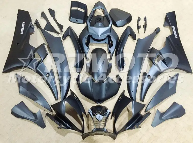 

3Gifts New Fairings Kit Fit For Yamaha YZF 600 R6 06 07 YZF-R6 2006 2007 ABS Plastic Motorcycle Fairing custom black matte color