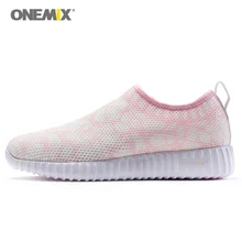 ONEMIX/Женская обувь на платформе для любителей ходьбы для женщин; супер легкие танцевальные спортивные лоферы; розовые классические кроссовки для бега; Уличная обувь