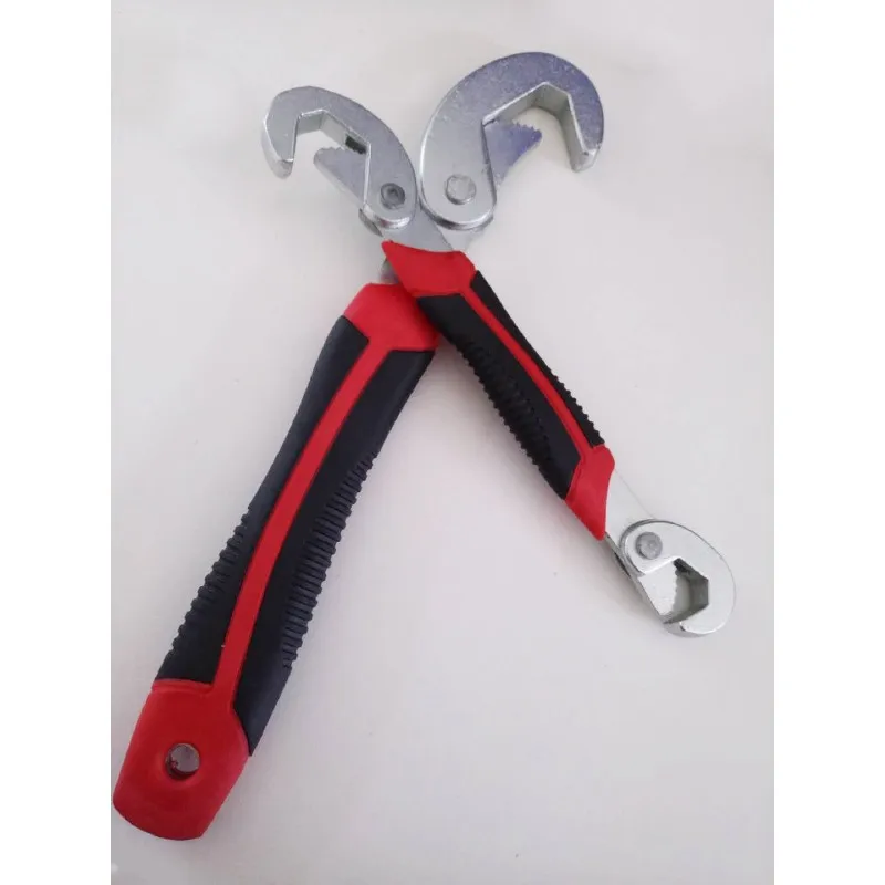 

2 pcs/set Spanner Set Multi-function ratchet Wrench Universal key Quick Snap and Grip Adjustable Spanner Wrench Household Tools