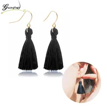 Bohemian Ethnic Long Tassel Drop Earrings For Women Fashion Jewelry Oorbellen Brincos Dangle Earring Bijoux Gift Pendientes