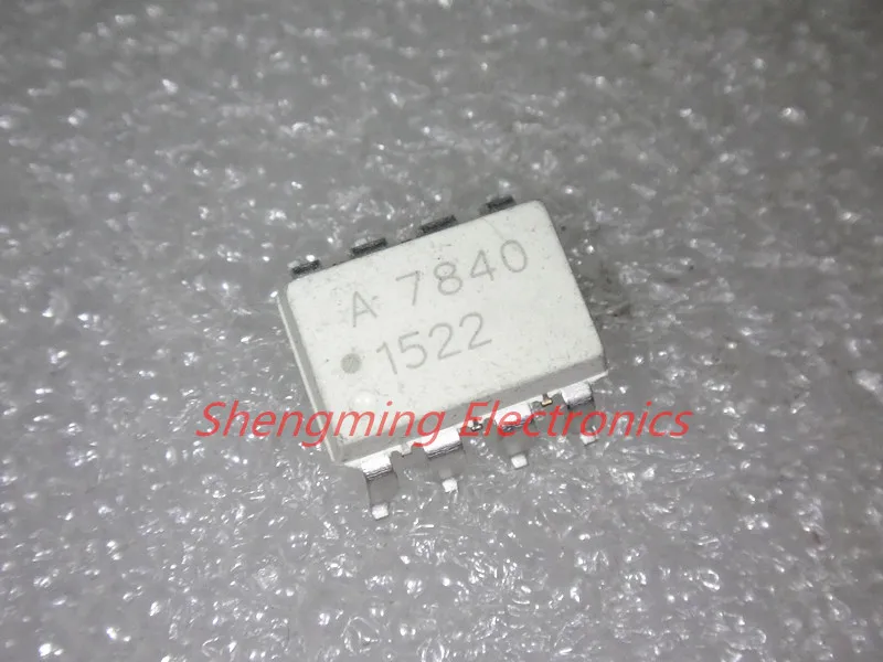 10pcs SMD A7840 HCPL 7840 optocoupler SOP 8in Integrated Circuits from Electronic Components