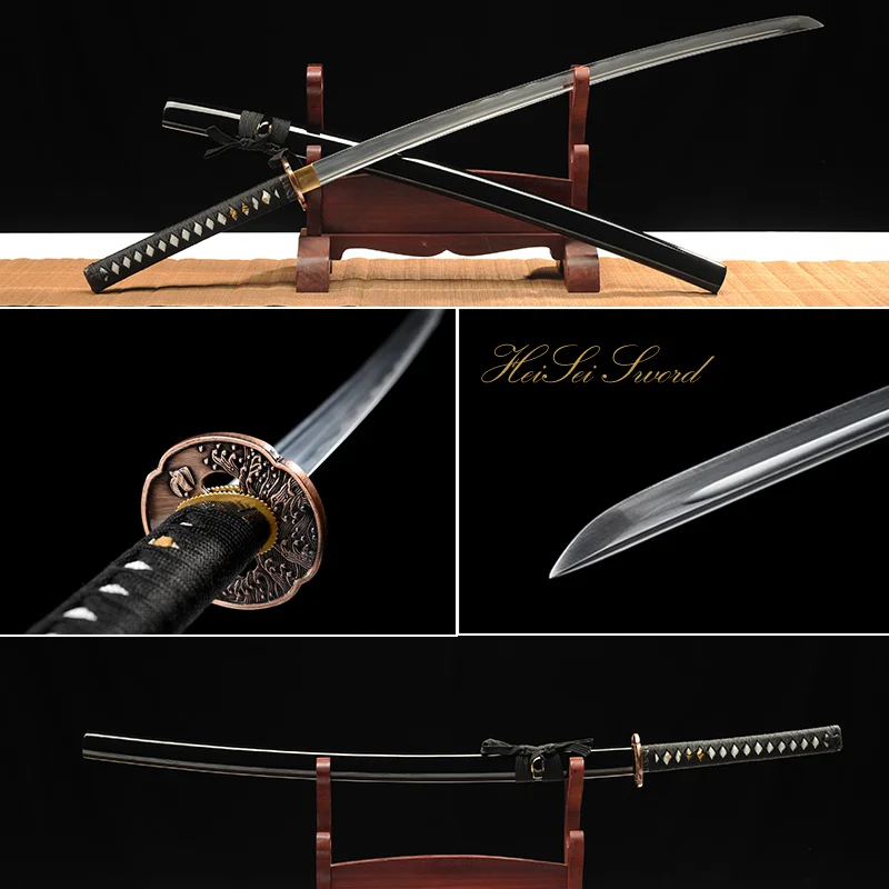 Handmade Japanese 1060 Carbon Steel Samurai Sword Katana Battle Ready