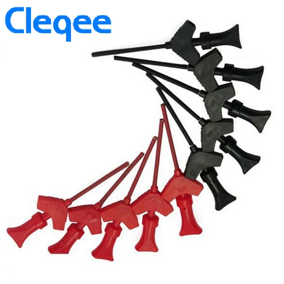 Cleqee P5003 10 шт./компл. микрозахваты SMD IC контакты тестового щупа разъемы Dupont
