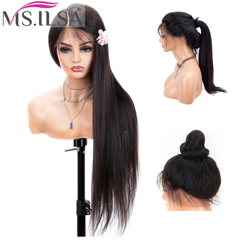 Brazilian 360 Lace Frontal Wigs Pre Plucked With Baby Hair Straight Lace Front Wigs 100% Human Hair Remy For Black Women Brazilian 360 Lace Frontal Wigs Pre Plucked With Baby Hair Straight Lace Front Wigs 100% Human Hair Remy For Black Women