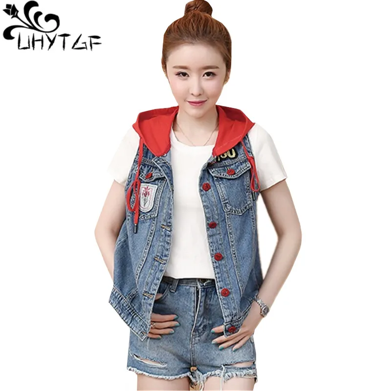 hooded vest jacket womens