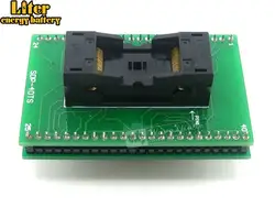 TSOP40 К DIP40 TSSOP40 ИС Wells тестовое гнездо адаптера программирования 0,5 мм шаг