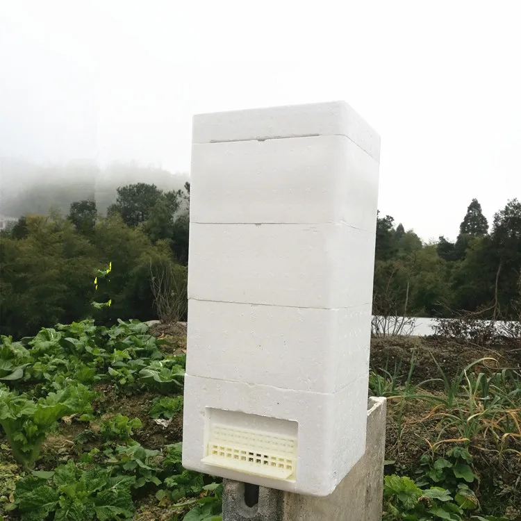 

Bee plaid foam beehive soil raising bees plaid beehive square lattice insulation small bee kings tail box bait