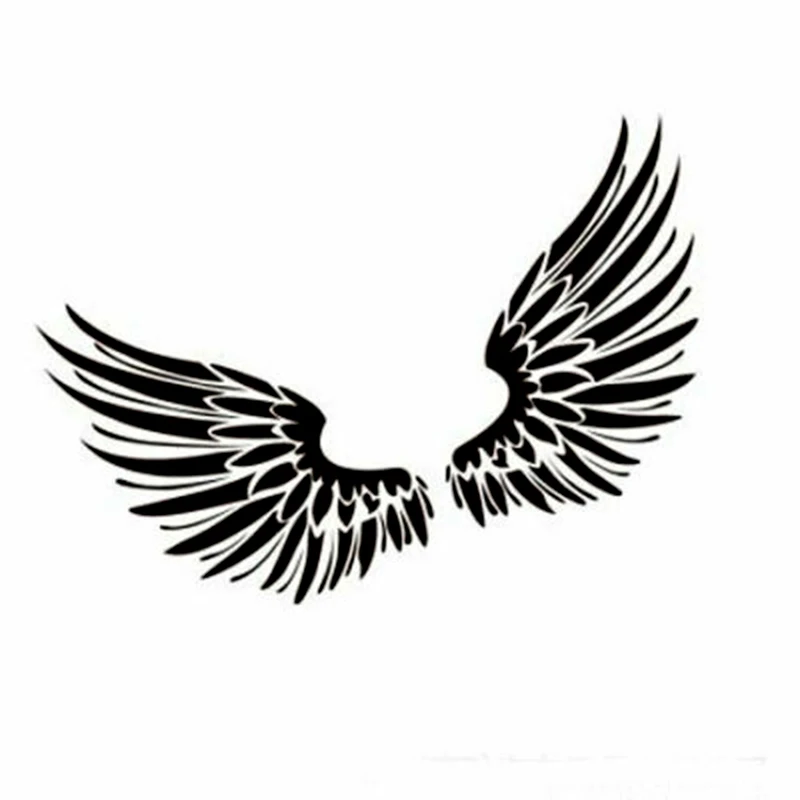 20*14.8cm Angel Wings Fashion Pop Car Stickers Truck SUV Van Window Body Decal Sticker Be Different | Автомобили и мотоциклы