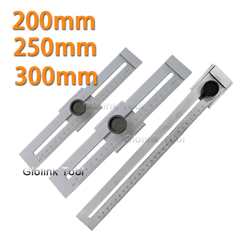 Industrial 200mm 250mm 300mm Scriber Steel Marking Gauge 0200mm Carbon