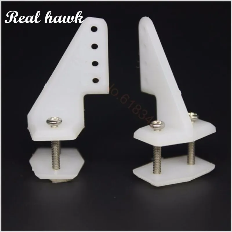 500 Sets/lot With Screws Pin Horns 18x26 4hole L18xW13xH26 RC Airplanes Parts Electric Planes Foam Aeromodelling free shipping 1000 pcs nylon pin horns 21x11 mm 4 hole for rc model airplane parts remote control foam electric plane free shipping